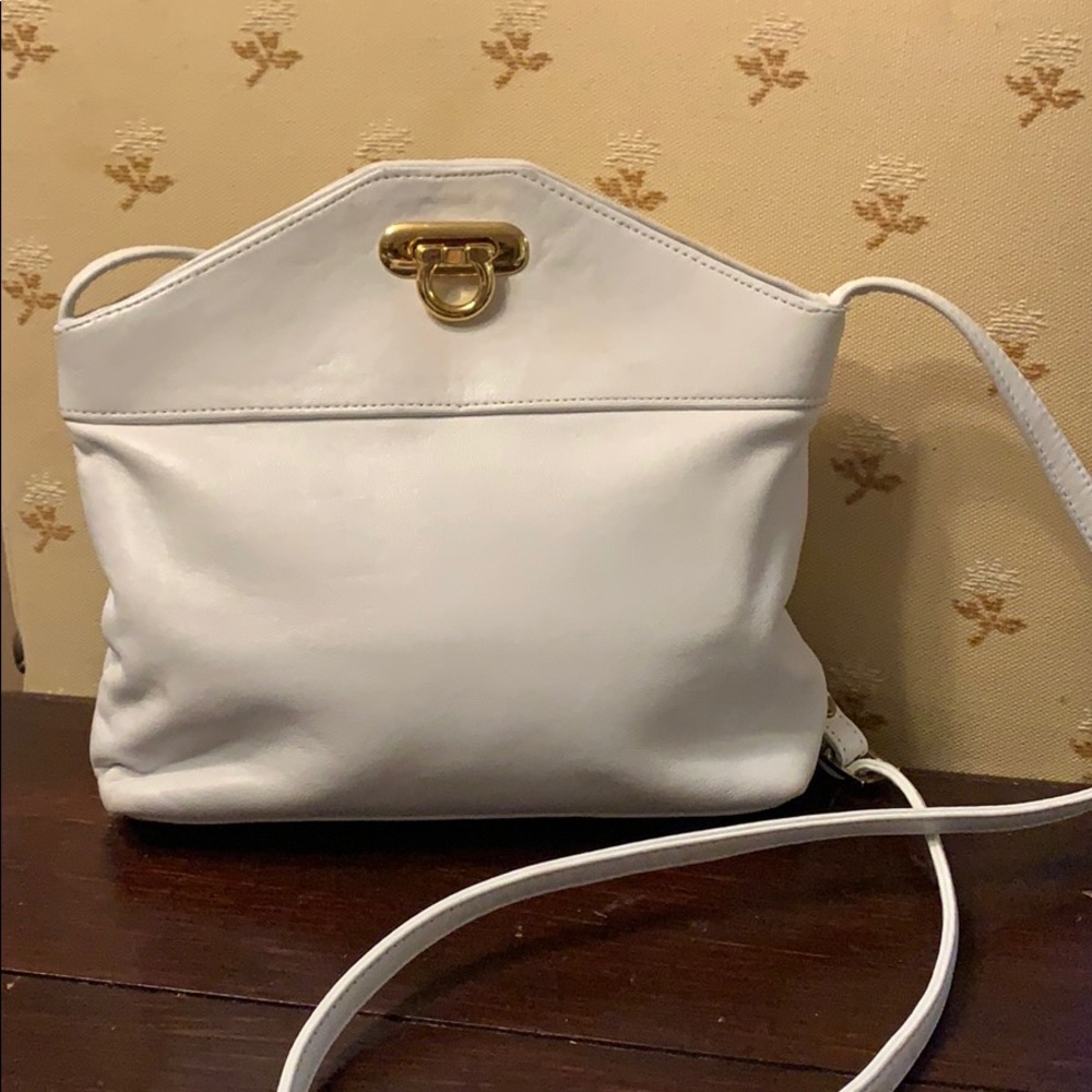 Vintage White crossbody bags!!